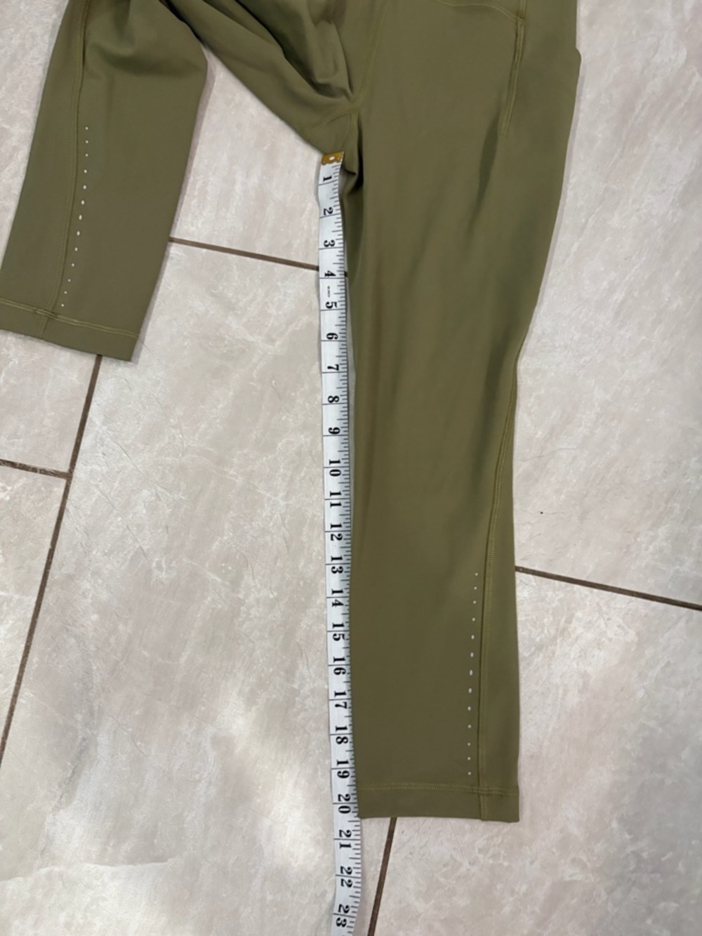 Lululemon Olive Green Leggings - Picture 6 of 9